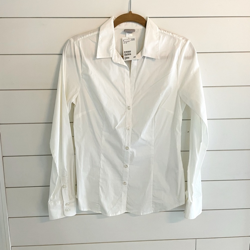 H&M  NWT white blouse